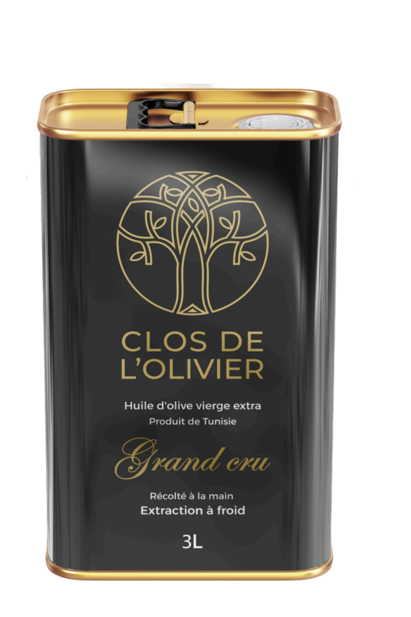 Huile d’Olive Clos de l’Olivier Grand Cru - Grande Cuvée 3L